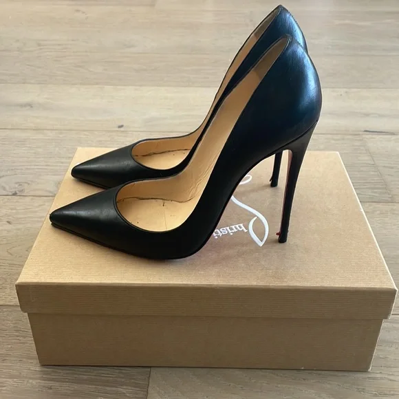 🔥SOLD🔥Christian Louboutin Black So Kate 120 Kid Size 38.5 - Picture 2 of 13